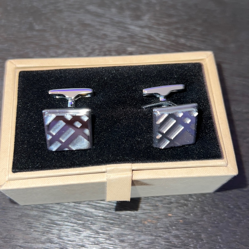 Burberry cufflinks